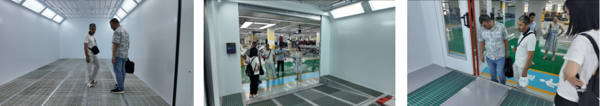 Saudi Purchasing Client Visits Jingzhongjing Exhibition Hall for Inspection, Reaches Purchase Agreement on Spray & Bake Booths