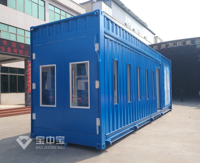 Container Spray Paint Booth