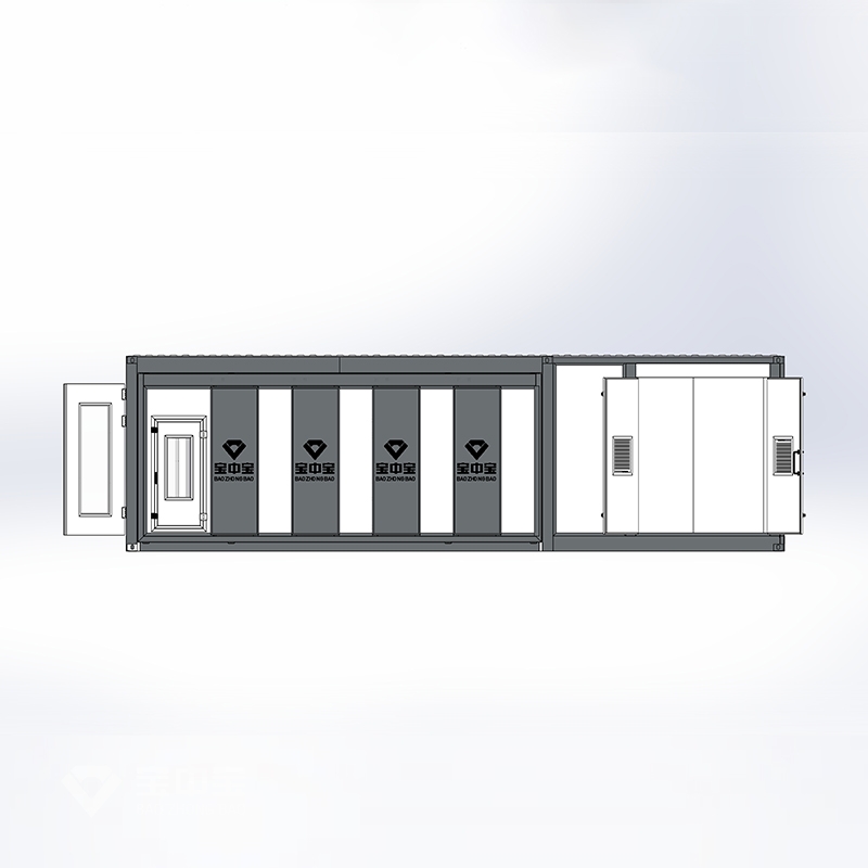 Container Spray Paint Booth