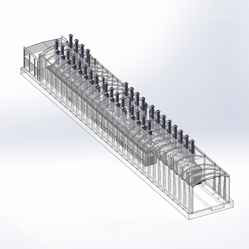 Spray Painting Booths for Rail