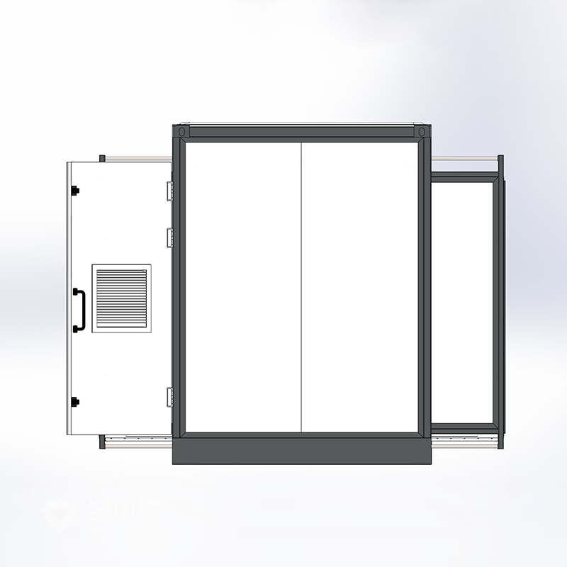 Container Spray Paint Booth