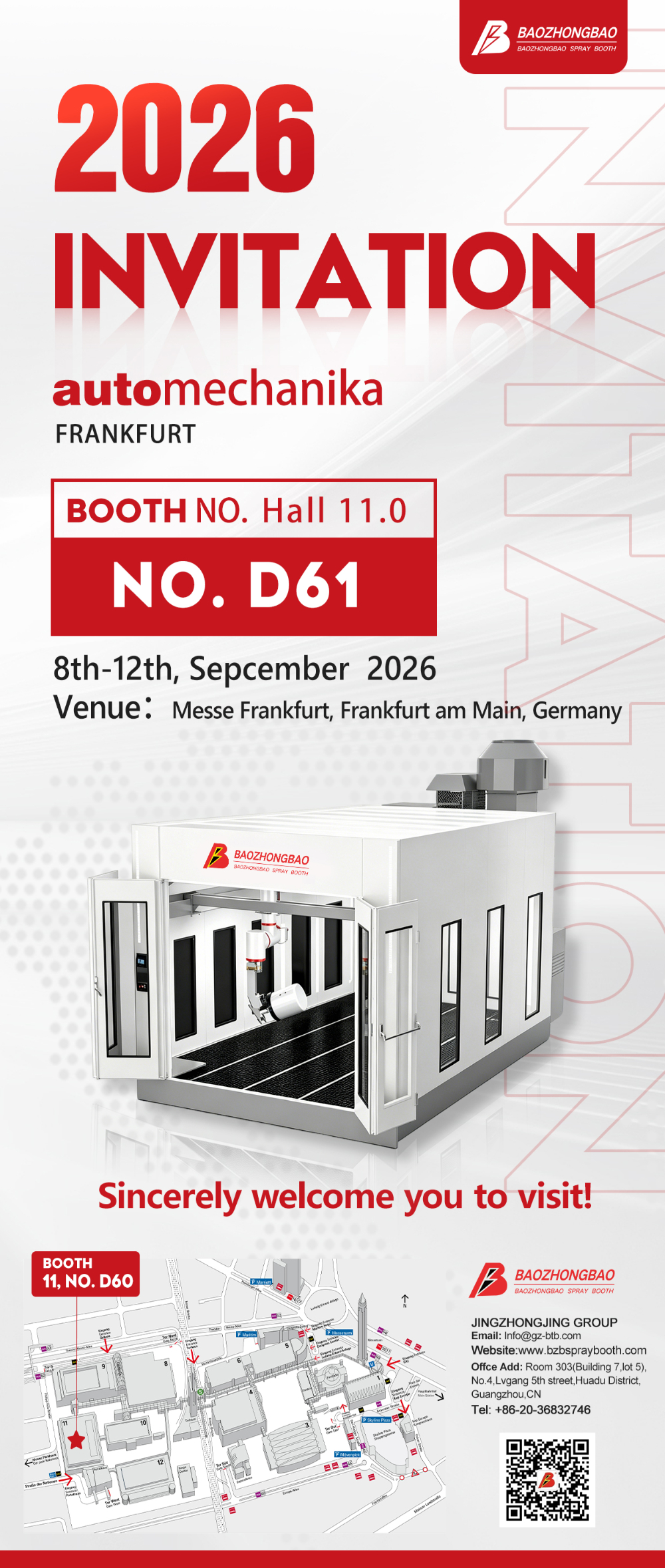 For Global Market Expansion | Jingzhongjing to Attend Automechanika Frankfurt 2026